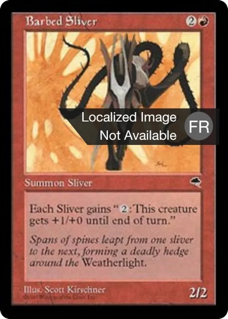 Slivoïde barbelé — Tempest — Magic: The Gathering