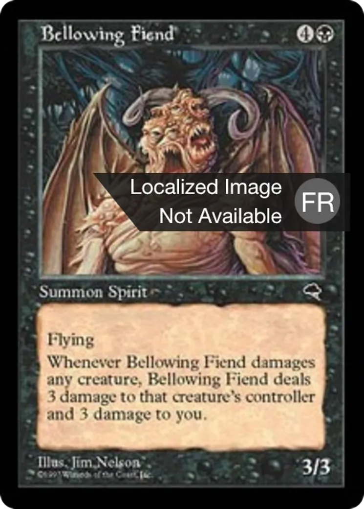 Fielleux beuglard — Tempest — Magic: The Gathering