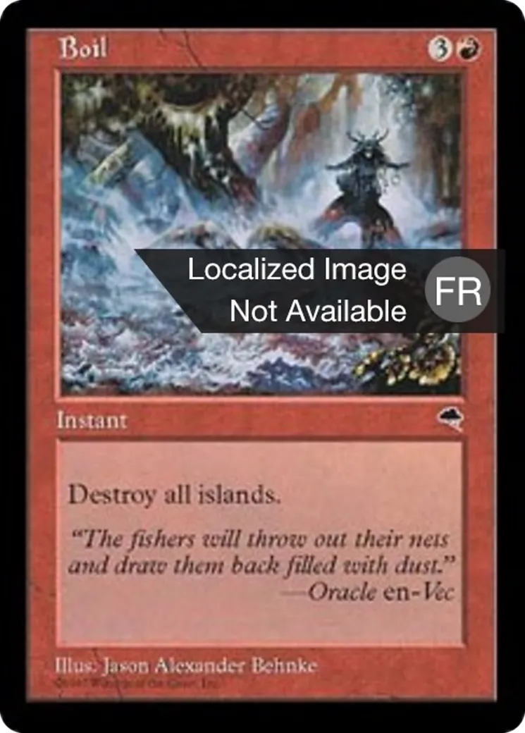 Bouillonnement — Tempest — Magic: The Gathering