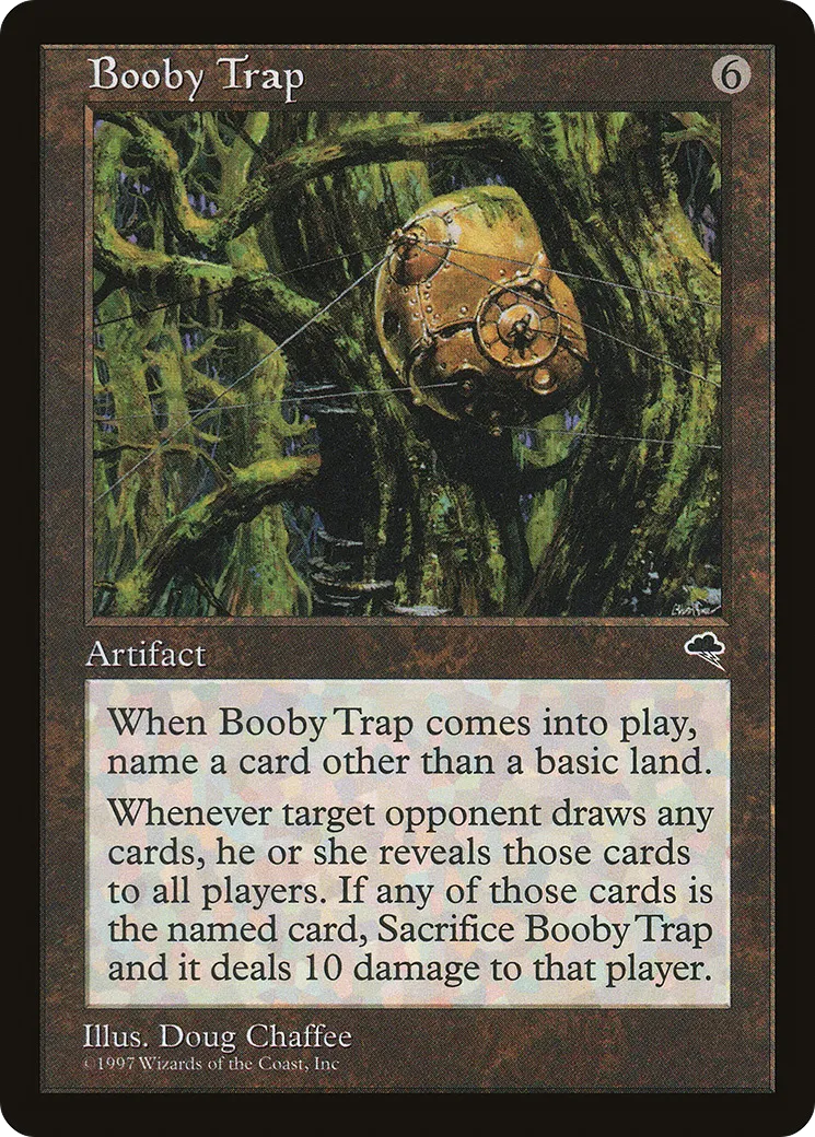 Booby Trap — Tempest — Magic: The Gathering