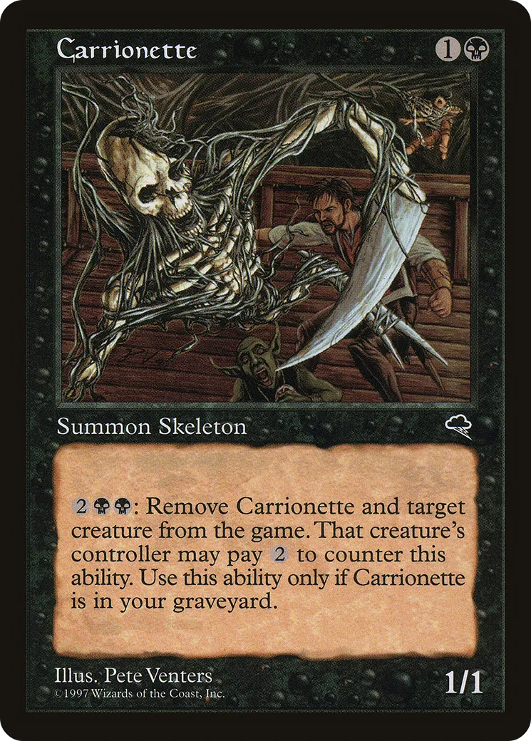 Carrionette — Tempest — Magic: The Gathering