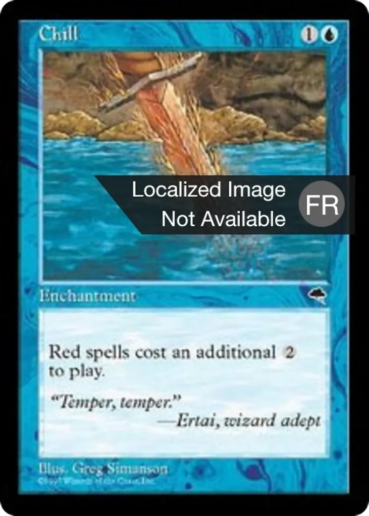 Refroidissement — Tempest — Magic: The Gathering