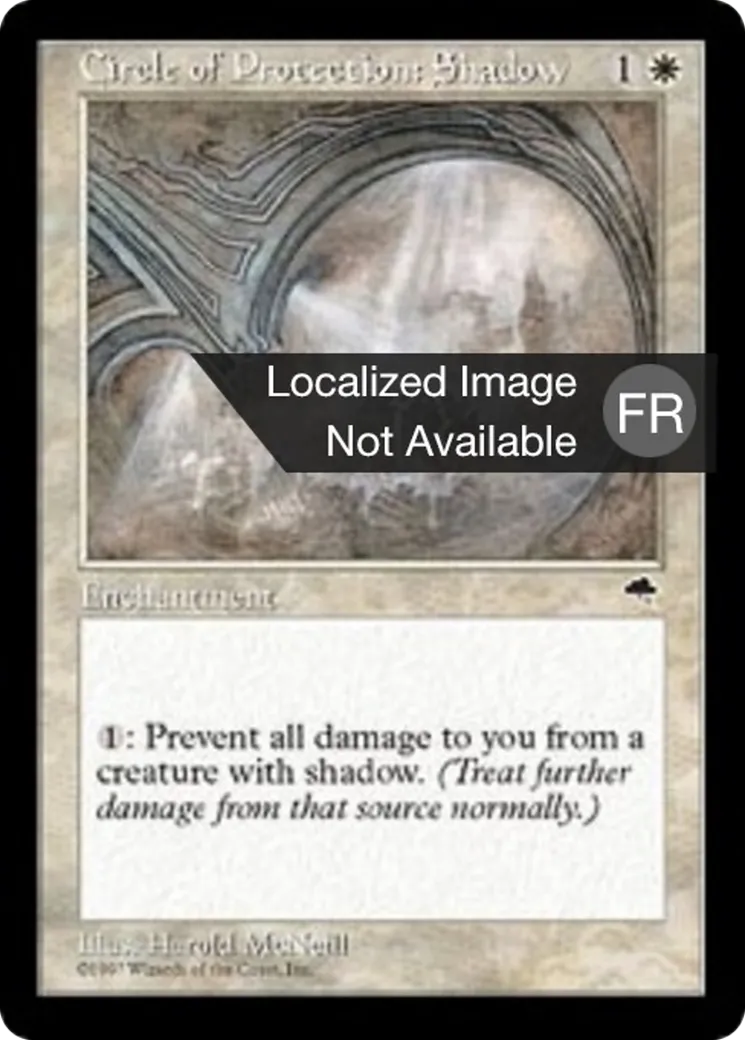 Cercle de protection: distorsion — Tempest — Magic: The Gathering