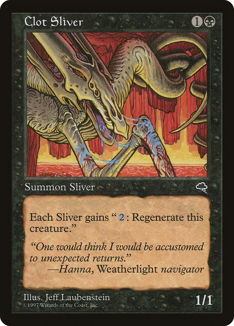 Slivoïde coagulé — Tempest — Magic: The Gathering