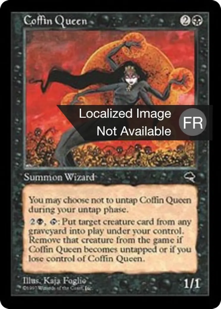 Reine des cercueils — Tempest — Magic: The Gathering