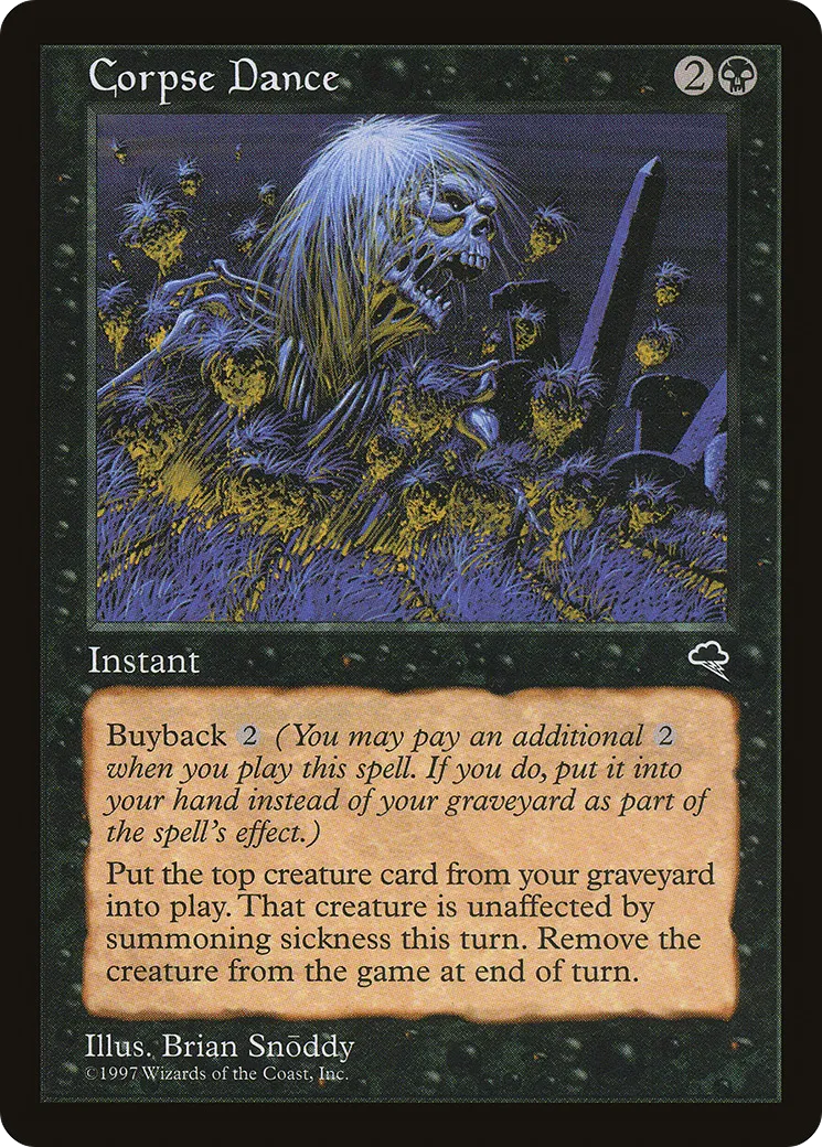 Danse des cadavres — Tempest — Magic: The Gathering
