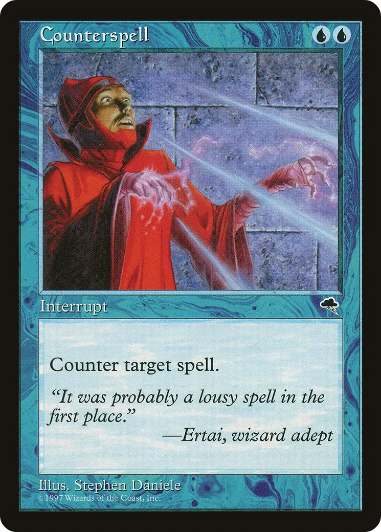 Counterspell — Tempest — Magic: The Gathering