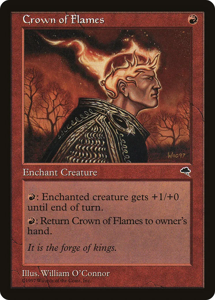 Couronne de flammes — Tempest — Magic: The Gathering