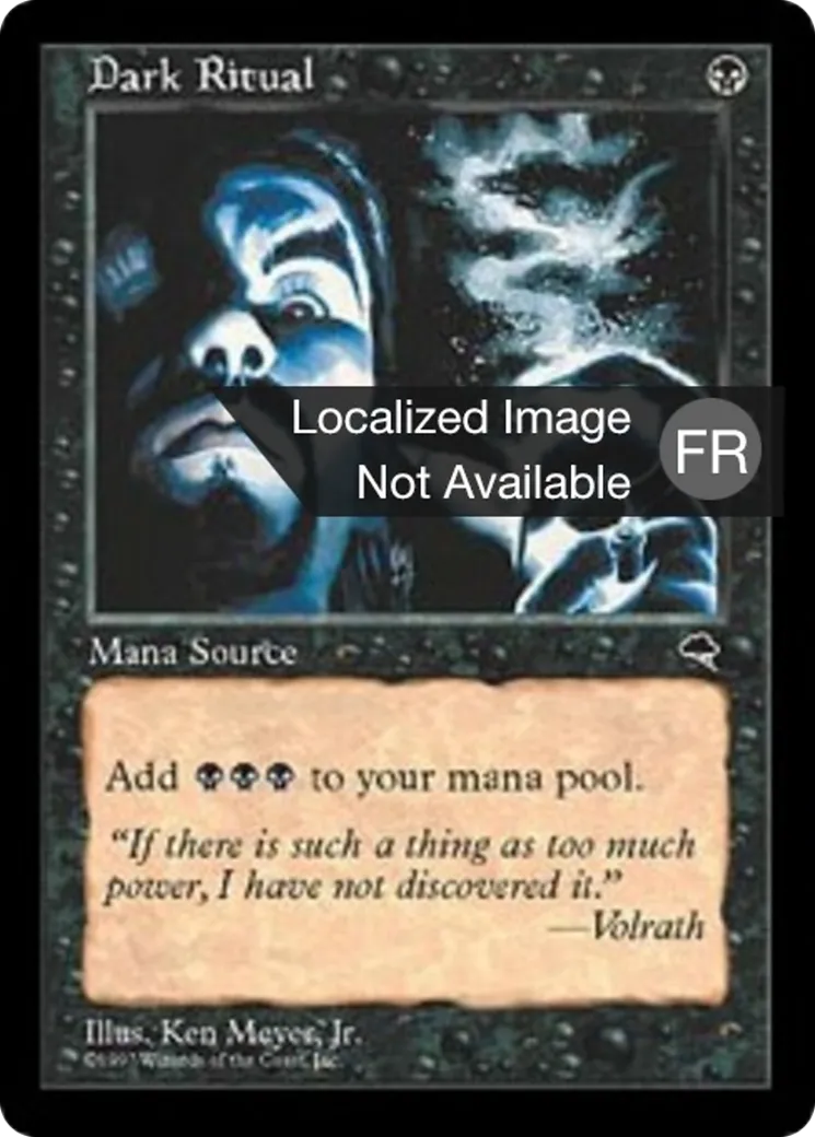Messe noire — Tempest — Magic: The Gathering