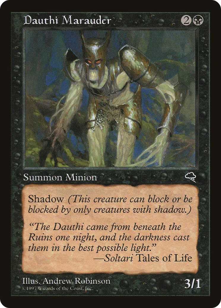 Dauthi Marauder — Tempest — Magic: The Gathering