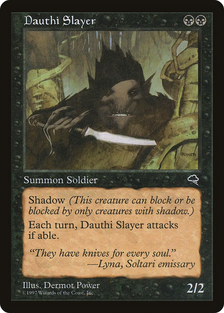 Dauthi Slayer — Tempest — Magic: The Gathering