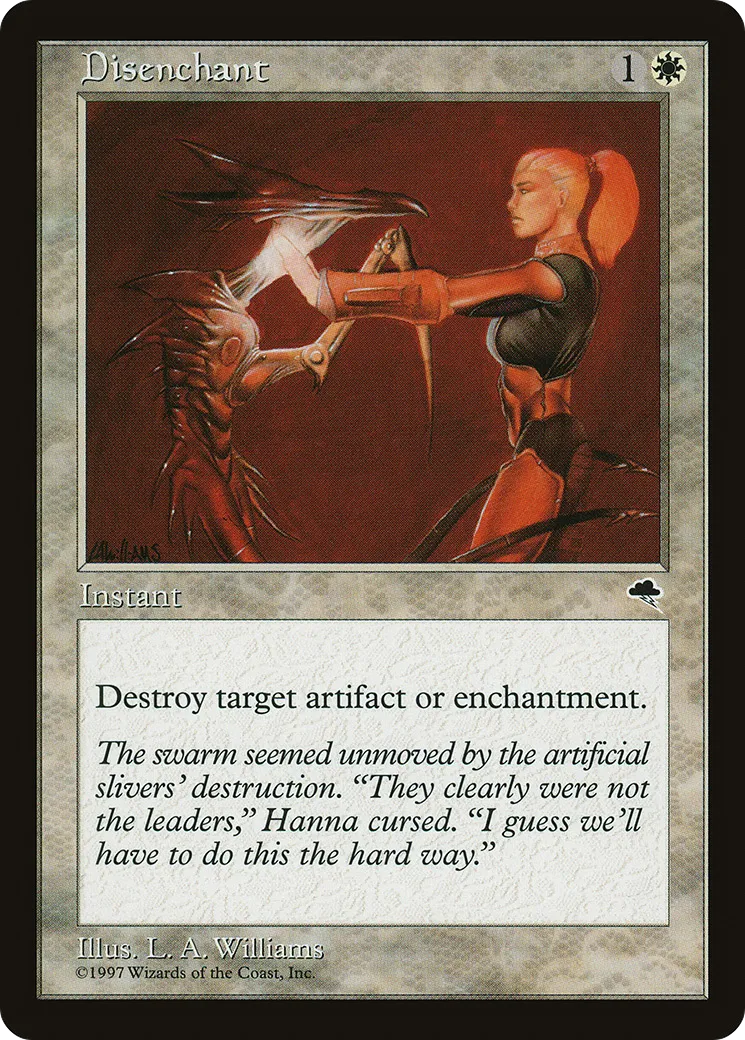 Disenchant — Tempest — Magic: The Gathering