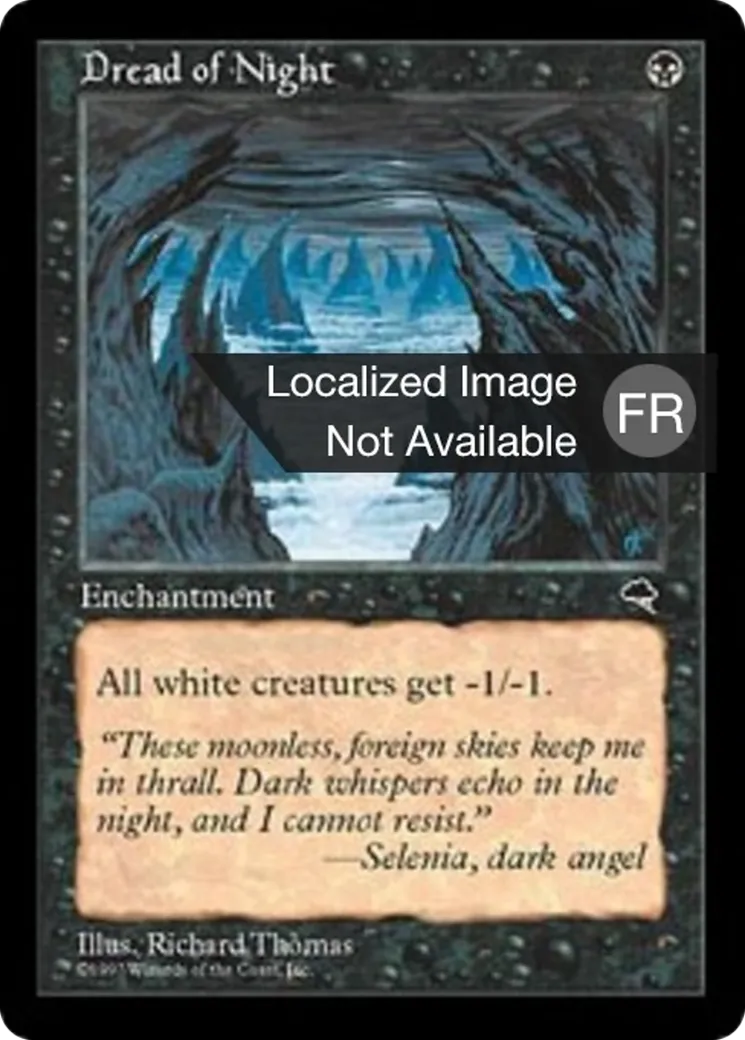 Effroi de la nuit — Tempest — Magic: The Gathering