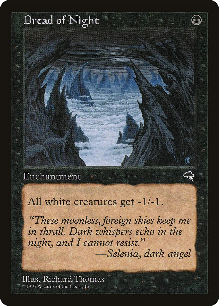 Dread of Night — Tempest — Magic: The Gathering