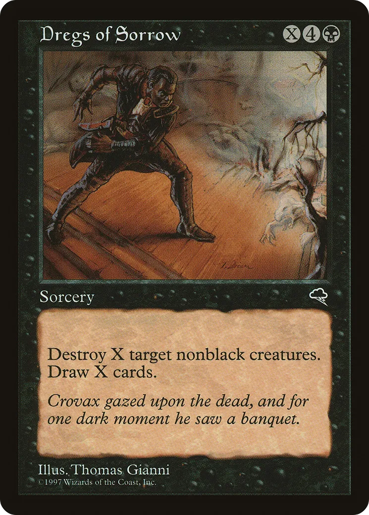 Dregs of Sorrow — Tempest — Magic: The Gathering