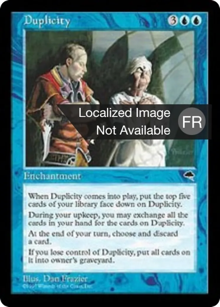 Duplicité — Tempest — Magic: The Gathering