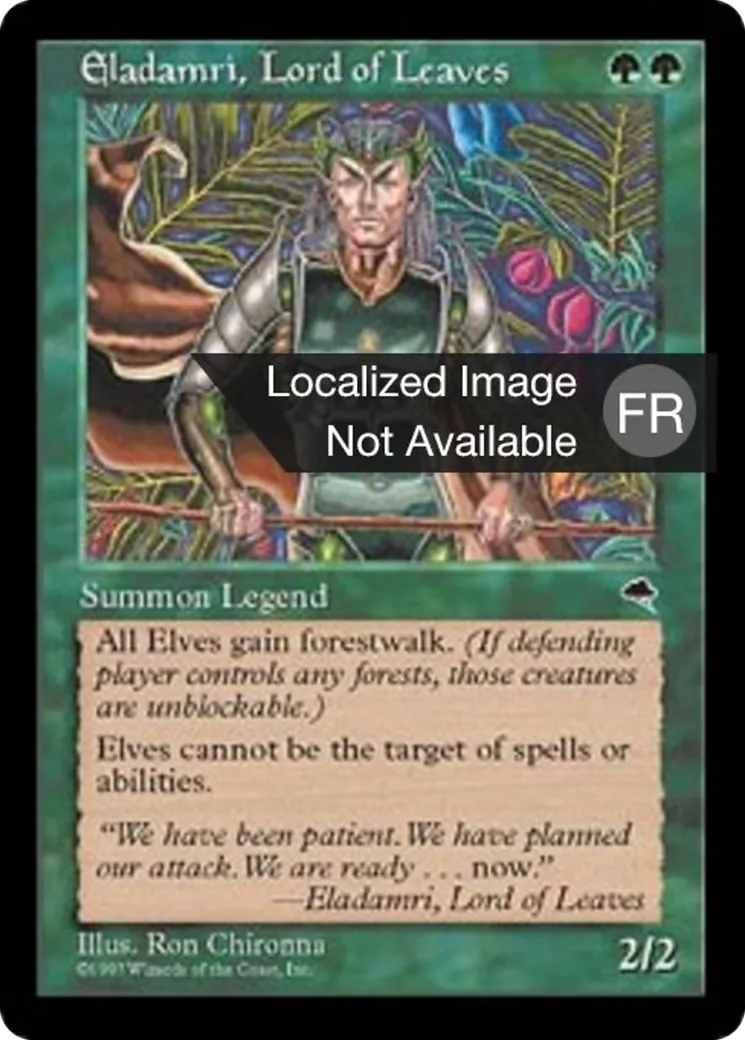 Eladämri, seigneur des frondaisons — Tempest — Magic: The Gathering