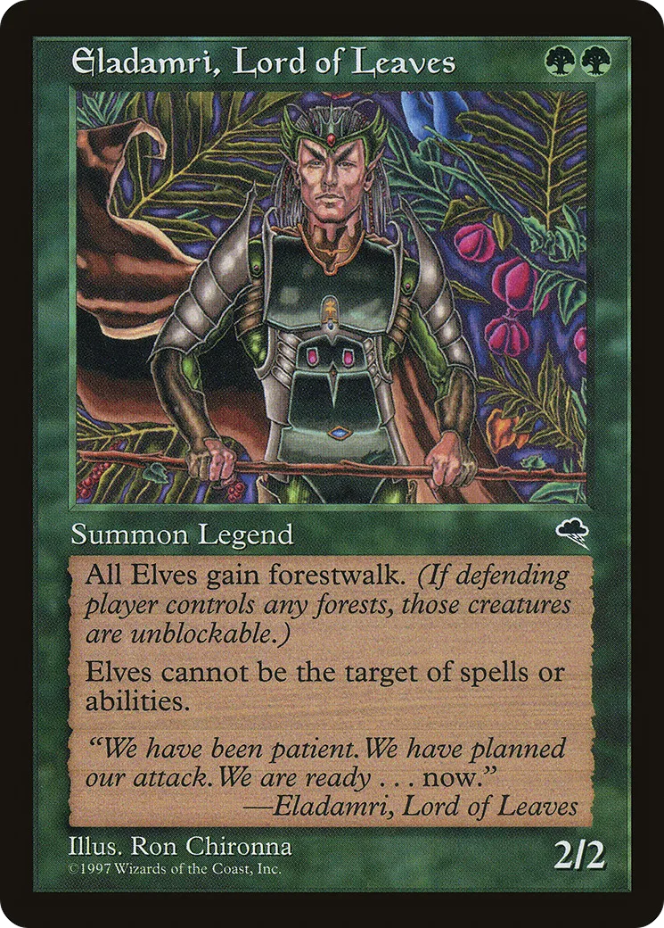 Eladamri, Lord of Leaves — Tempest — Magic: The Gathering
