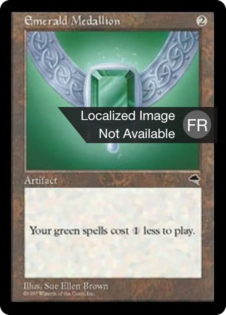 Médaillon d'émeraude — Tempest — Magic: The Gathering