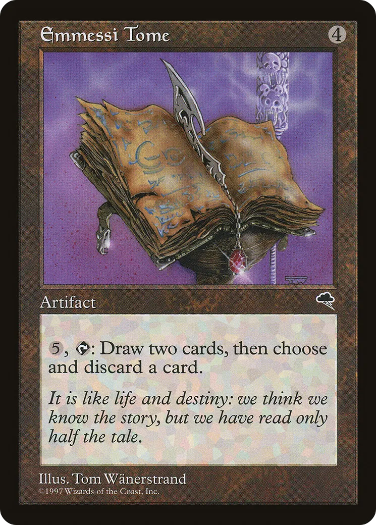 Emmessi Tome — Tempest — Magic: The Gathering