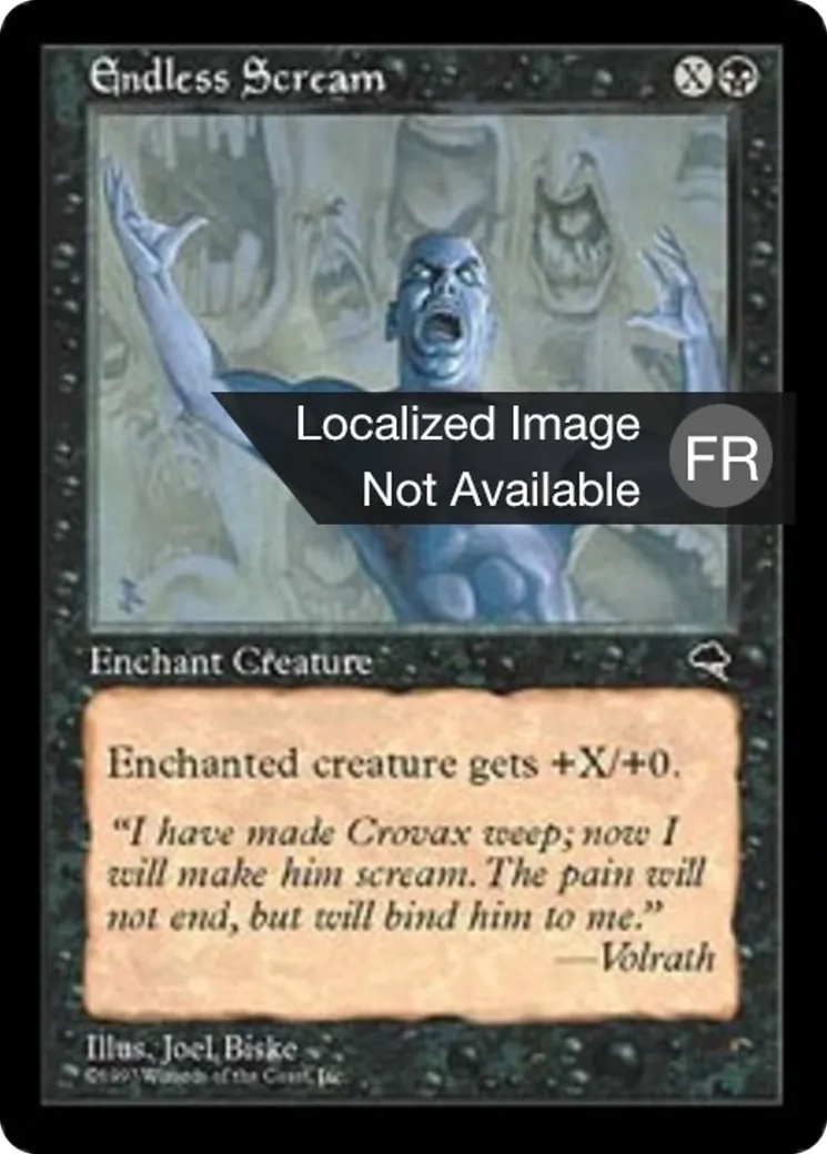Cri interminable — Tempest — Magic: The Gathering