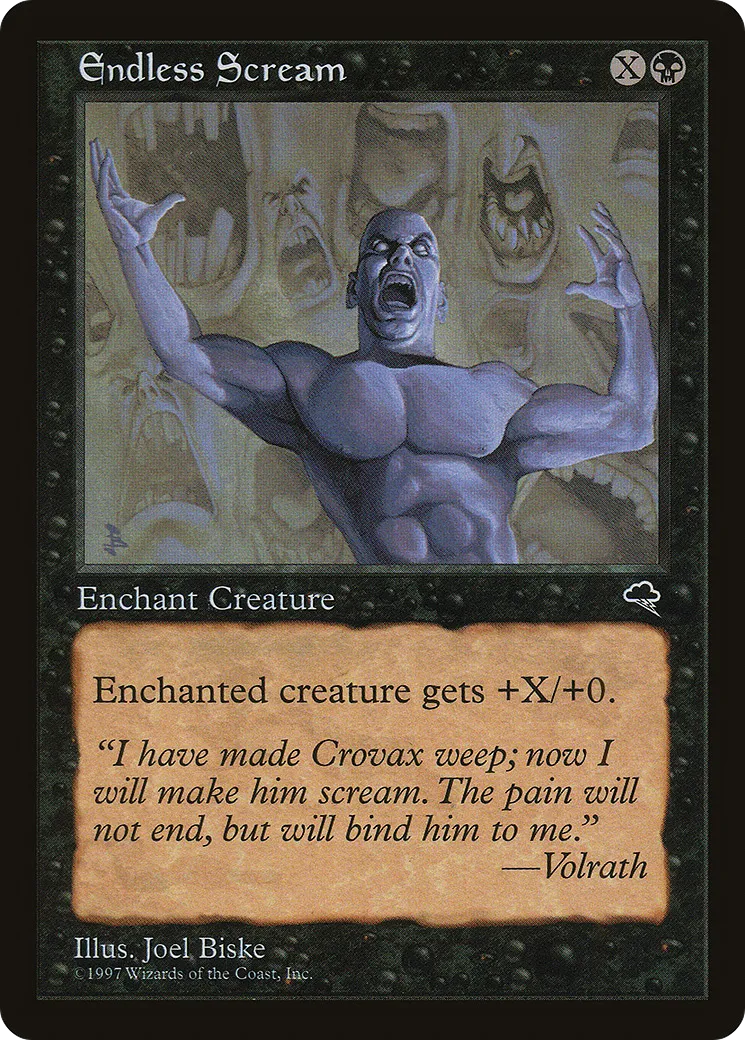 Endless Scream — Tempest — Magic: The Gathering