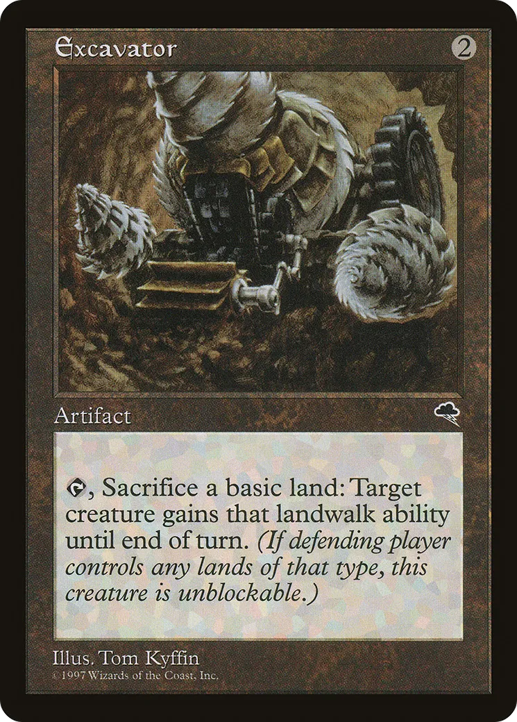 Excavator — Tempest — Magic: The Gathering