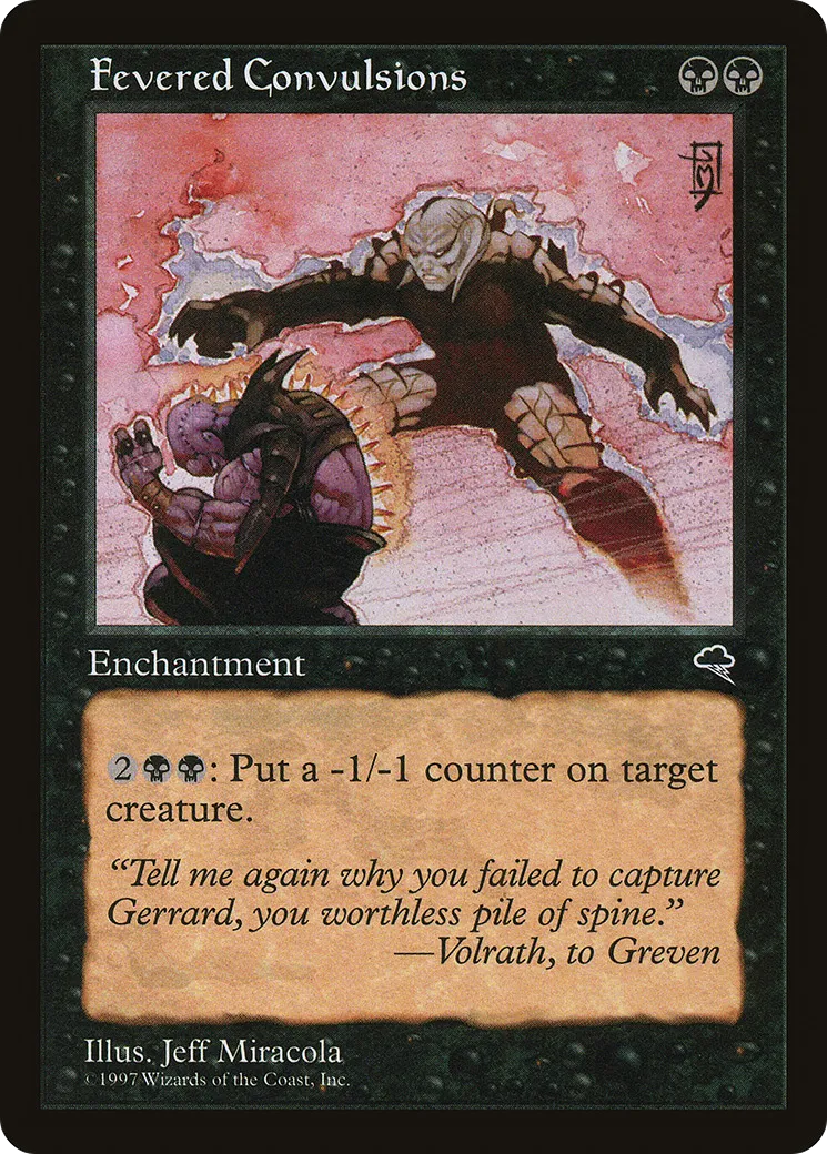 Convulsions de fièvre — Tempest — Magic: The Gathering