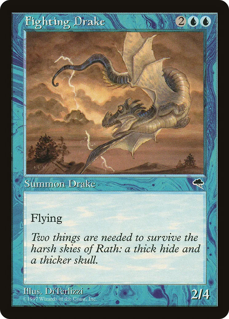 Fighting Drake — Tempest — Magic: The Gathering