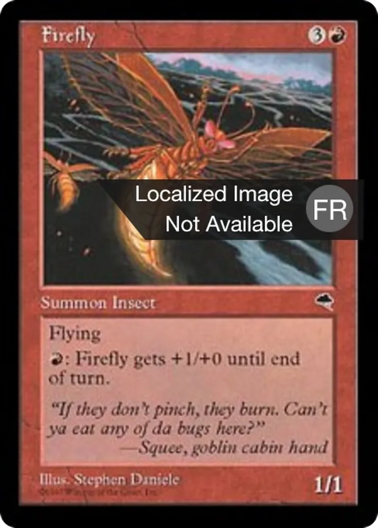 Mouche à feu — Tempest — Magic: The Gathering