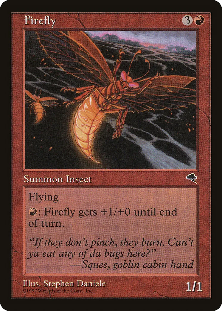 Mouche à feu — Tempest — Magic: The Gathering