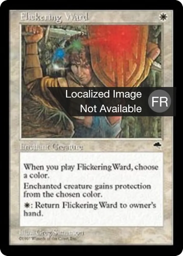 Rune de garde scintillante — Tempest — Magic: The Gathering