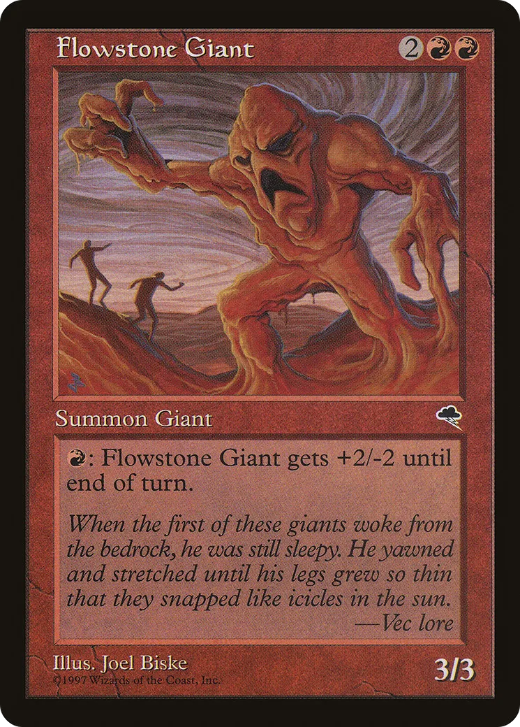Géant de fluipierre — Tempest — Magic: The Gathering