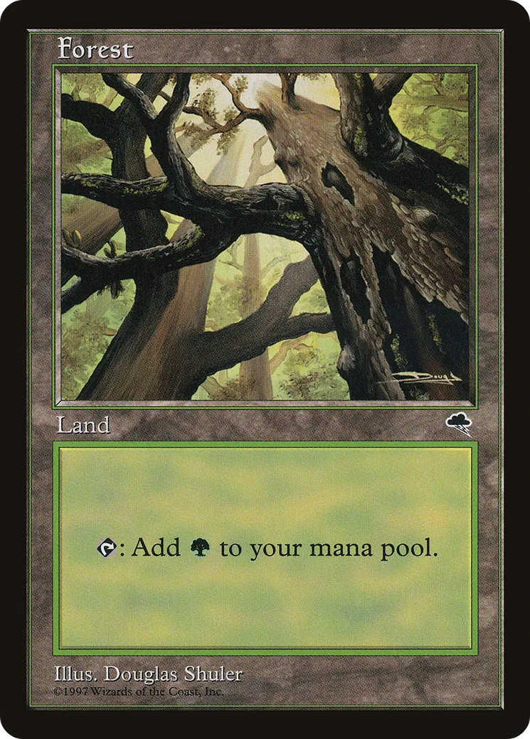 Forêt — Tempest — Magic: The Gathering