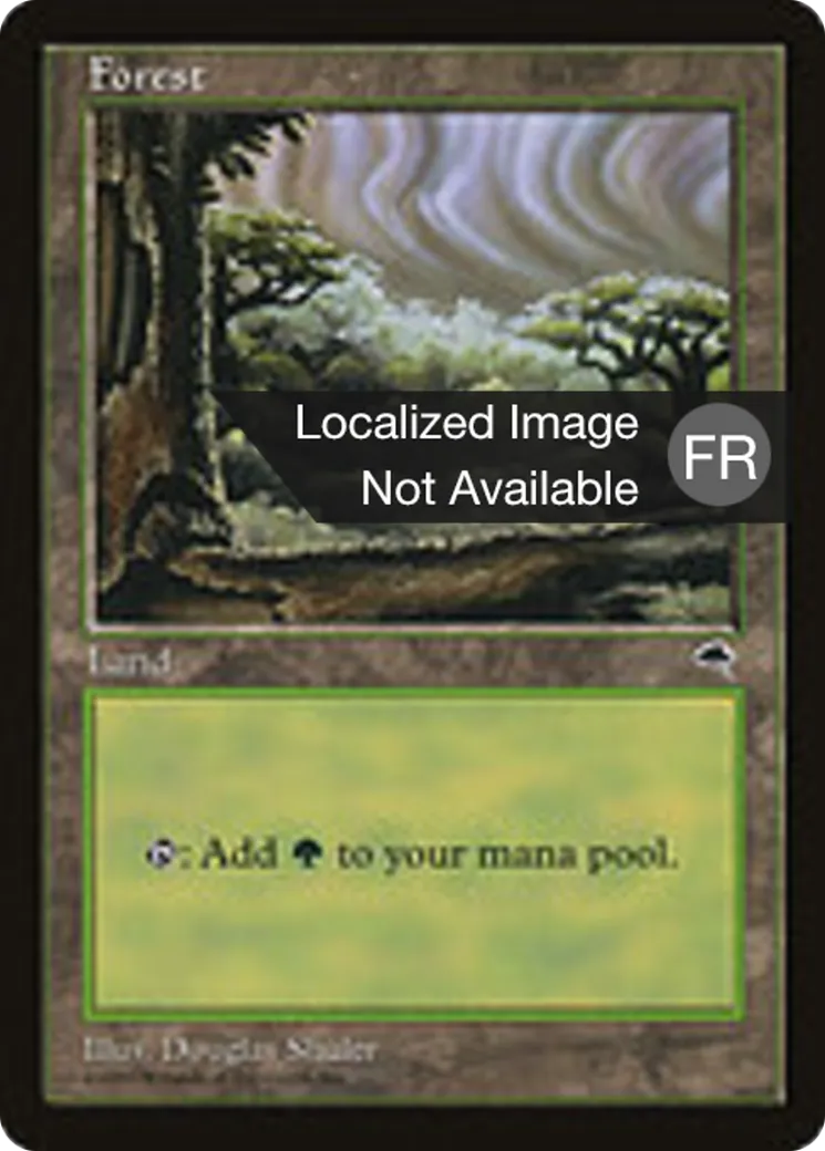 Forêt — Tempest — Magic: The Gathering