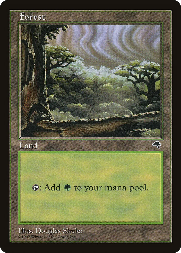 Forêt — Tempest — Magic: The Gathering