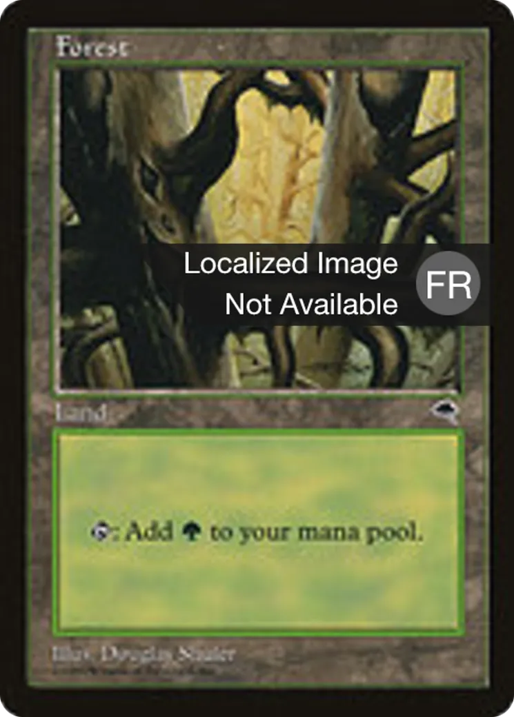 Forêt — Tempest — Magic: The Gathering
