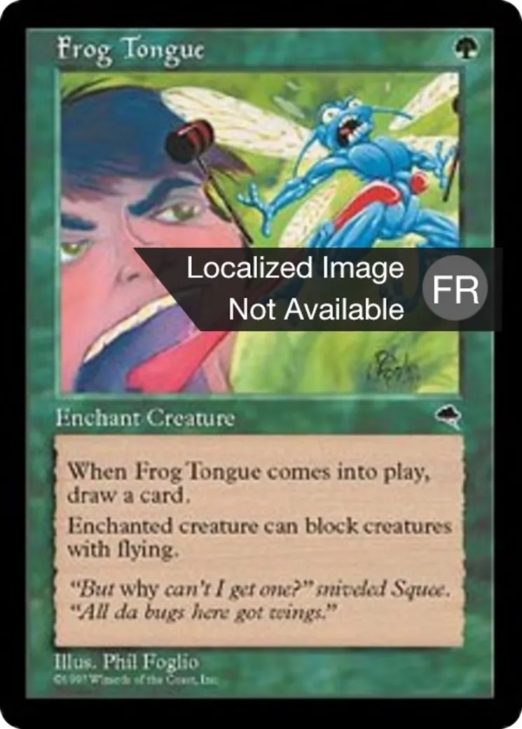 Langue de grenouille — Tempest — Magic: The Gathering