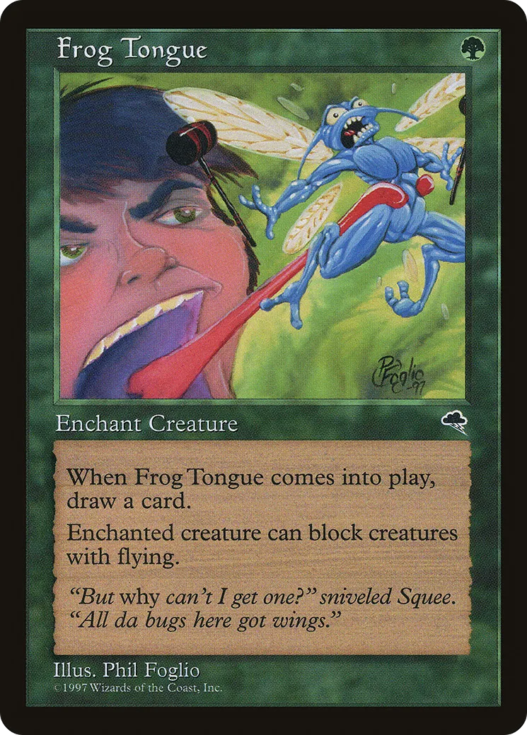 Frog Tongue — Tempest — Magic: The Gathering