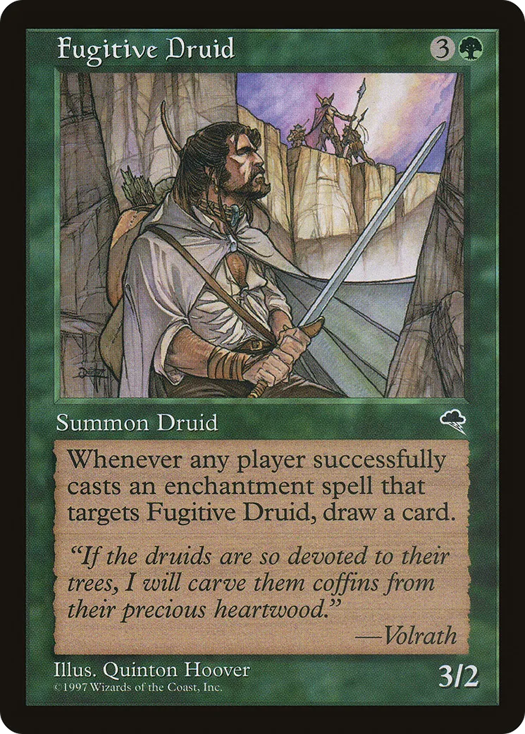 Fugitive Druid — Tempest — Magic: The Gathering