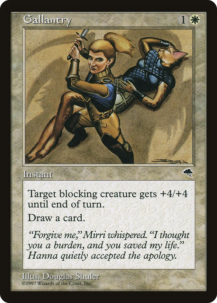 Gallantry — Tempest — Magic: The Gathering