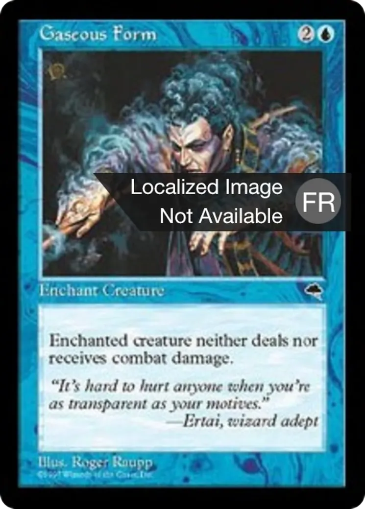 Forme gazeuse — Tempest — Magic: The Gathering