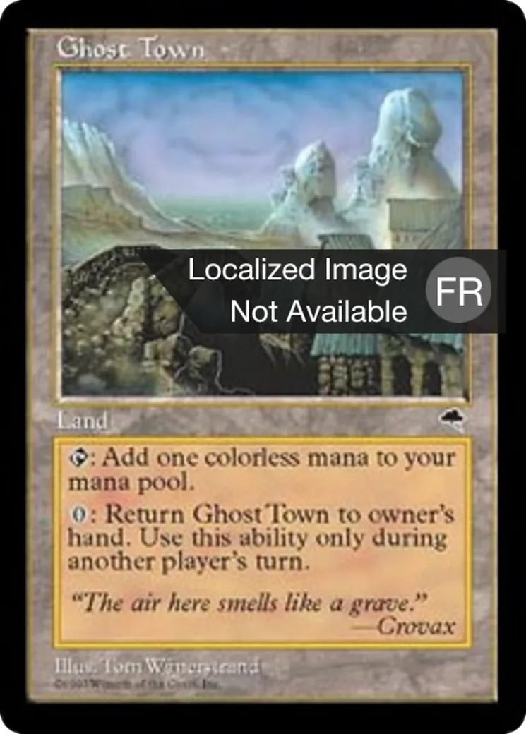 Ville fantôme — Tempest — Magic: The Gathering