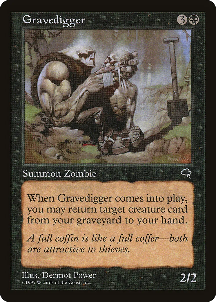 Fossoyeur — Tempest — Magic: The Gathering