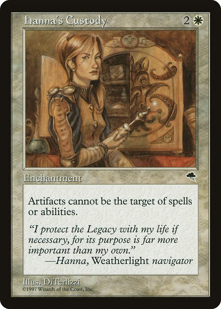Hanna's Custody — Tempest — Magic: The Gathering