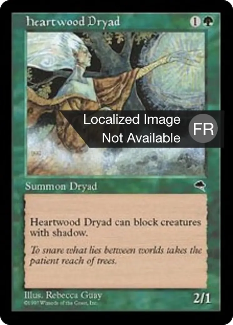 Dryade de Boiscoeur — Tempest — Magic: The Gathering