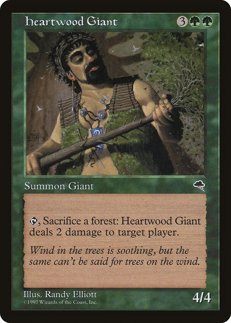 Géant de Boiscoeur — Tempest — Magic: The Gathering