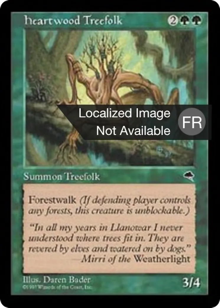 Sylvin de boiscoeur — Tempest — Magic: The Gathering
