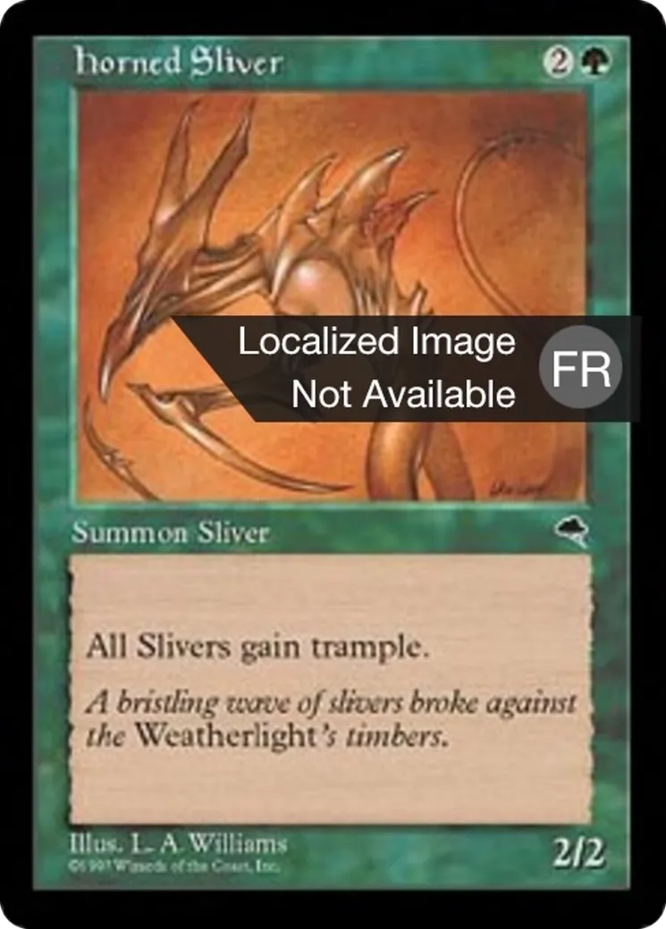 Slivoïde cornu — Tempest — Magic: The Gathering