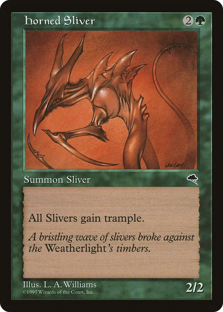 Slivoïde cornu — Tempest — Magic: The Gathering